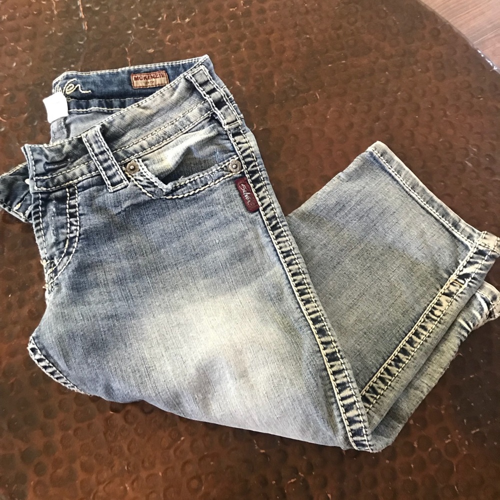 Silver Jeans McKenzie Crop